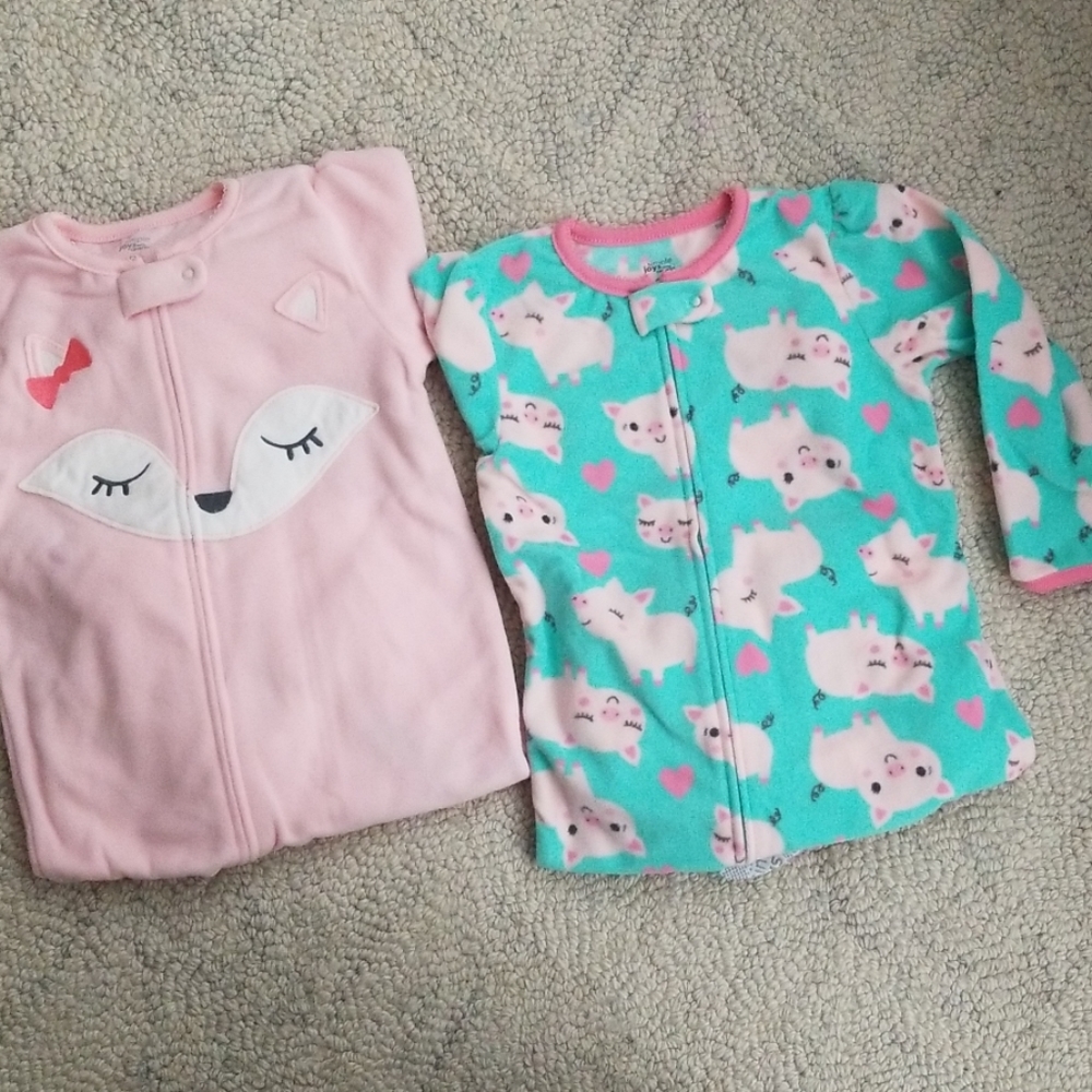 2t New Fleece pajamas